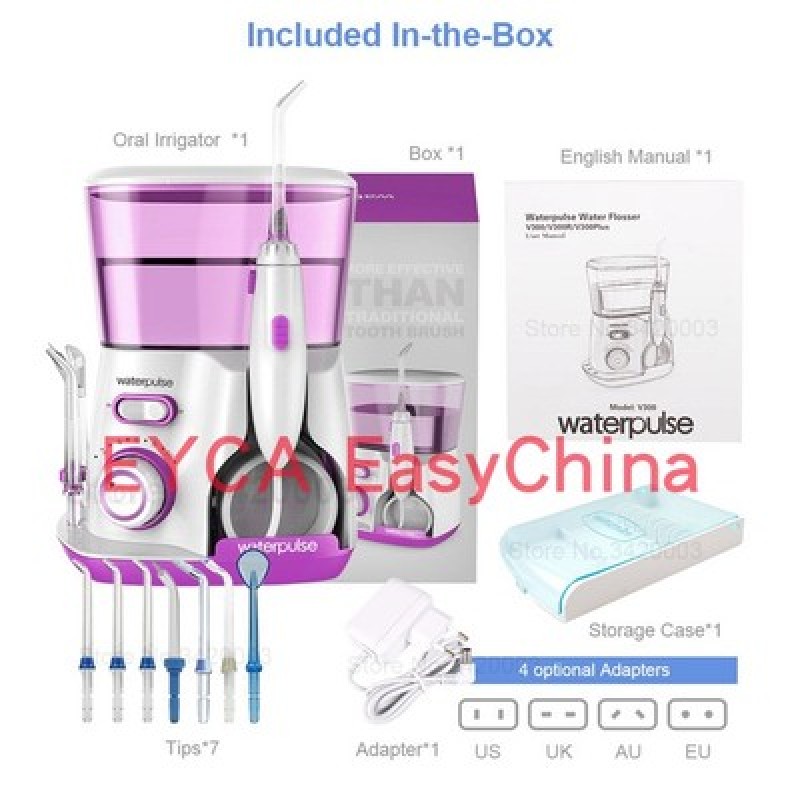 구강 세정기 치과 용 물 flosser 치아 치실 클리너 洗牙