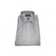 HART SCHAFFNER MARX 철제 방지 클래식핏 스프레드 칼라 체크 드레스 셔츠