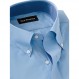 Paul Fredrick 남성 슬림핏 코튼 솔리드 드레스 셔츠
