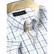 Paul Fredrick 남성 슬림핏 논아이언 코튼 태터솔 드레스 셔츠