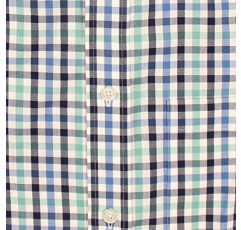 Cremieux 이지케어 남성용 긴소매 셔츠, 매우 부드러운 면 텐셀 리오셀 혼방 원단 - 레귤러 사이즈