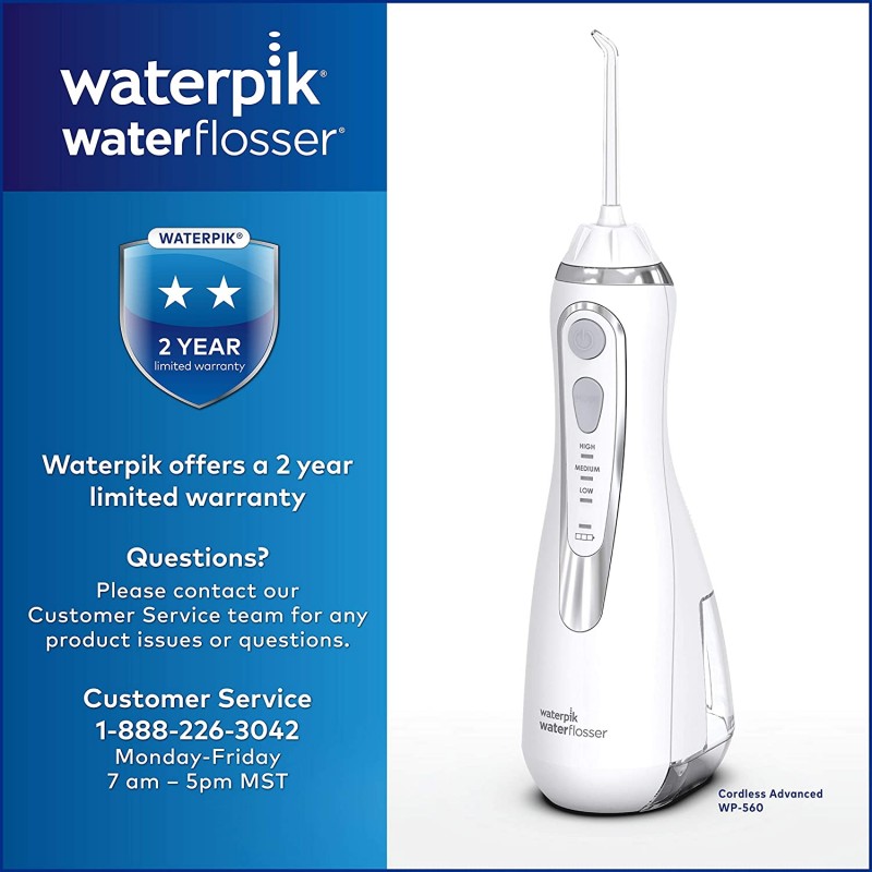 미국 치아 청소기 물 Flosser WP560 wp660 치아 세정기 휴대용 홈 버전 Waterpik Wireless
