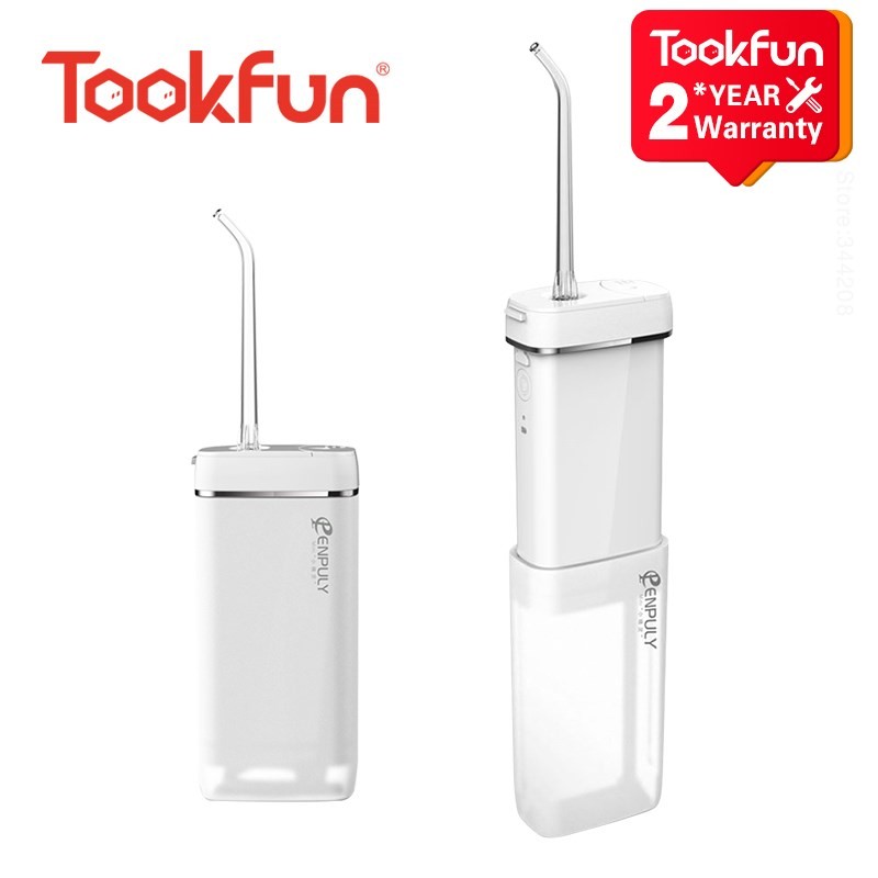 새로운 TOOKFUN ENPULY 구강 세정기 물 치실 휴대용 드