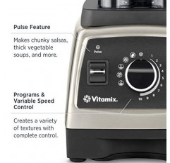 Vitamix, 펄 그레이, 시리즈 750 블렌더, 전문가 등급, 64온스 로우 프로파일 컨테이너