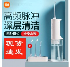 Xiaomi Mijia 전기 치과 flosser 가정용 물 flosser 치아 사이 휴대용 치과 flosser 구강 청소 유물 정품
