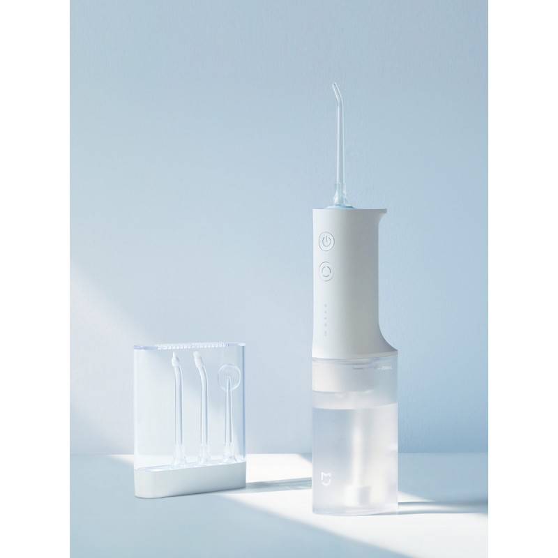 Xiaomi 전동 치아 린서 Mijia water flosser 휴대용 치아 클리너 치열 교정 특수 치아 구강 청소 유물