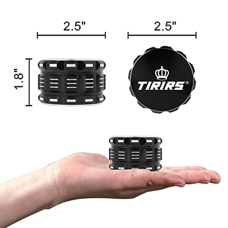 TIRIRS 그라인더 - 2.5“ 블랙