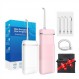 Yunerfeel Inpri 전기 물 Flosser 핑크 휴대용 교정 치과 휴대용 펄스 치과 Flosser