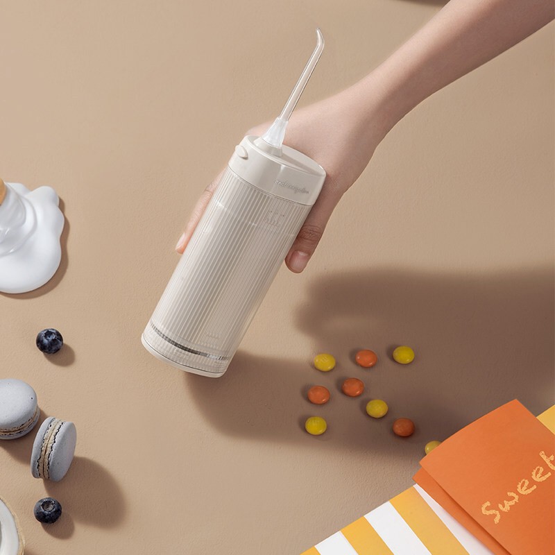 Jizhi 치아 Irrigator V10 휴대용 치아 클리너 홈 치열 교정 특수 치아 청소 전기 물 Flosser