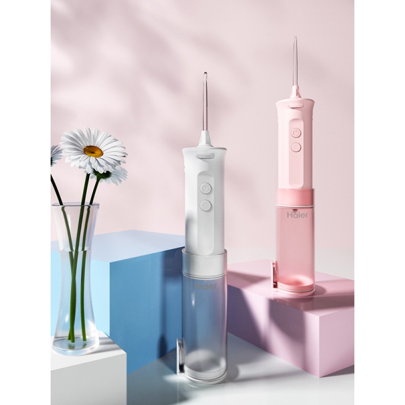 하이얼 전기 치과 린서 휴대용 치열 교정 치과 flosser 가정용 치아 청소 도구 KP-H201