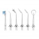 치아 린서 노즐 L10/L12/L13/L15 특수 물 flosser 노즐 칫솔 헤드 치열 교정 혀 코팅 교체