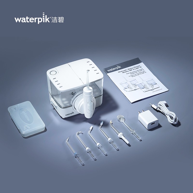 Jiebi Water Flosser GT17-12 치아 플러싱 무선 치아 클리너 치아 클리너 치열 교정 교정 홈 소형 매직 박스