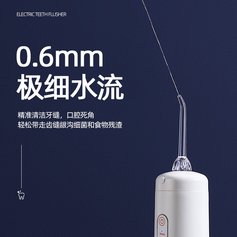 전기 펄스 치아 Flosser Holaya 휴대용 홈 전기 치아 Flosser 4단 모드 강력한