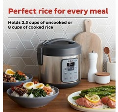 Instant Pot Zest 8컵 원터치 밥솥, 즉석 냄비, 찜기, 쌀, 곡물, 퀴노아 및 오트밀 요리 제조업체의 제품, 조리된 8컵/익혀지지 않은 4컵, 압력 조리 기능 없음