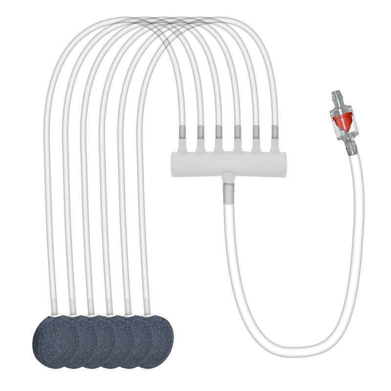 산소 펌프 액세서리, 산소 공급기 전환기, 샌드 헤드 에어 스톤 호스 전체 세트, 양식업 산소 공급 튜브, 기관 에어 스톤