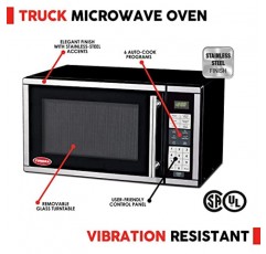 TUNDRA MW 시리즈 – 120볼트 트럭 전자레인지 – 0.7ft³ / 20L / 700W / MW700