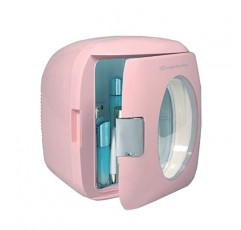 FRIGIDAIRE EFMIS462-PINK 12 가정, 사무실 또는 기숙사용 레트로 미니 휴대용 개인 냉장고/쿨러 가능, 핑크