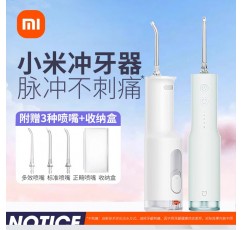 Xiaomi 치아 Flosser F300 Mijia 휴대용 전기 치아 세정기 가정용 물 치실 구강 치아 교정 치과 특수 청소