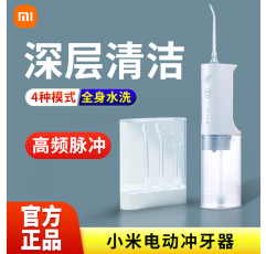 Xiaomi Mijia 전기 치아 클리너 휴대용 치아 세정기 치아 미적분학 물 Flosser 홈 구강 청소