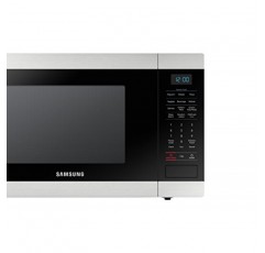 Samsung Electronics Samsung MS19M8000AS/AA 센서 및 세라믹 에나멜 내부를 갖춘 대용량 조리대 전자레인지, 스테인리스 스틸, 1.9입방피트