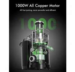 Juicer Machine, SiFENE 1300W(Peak) Moto Larger 3.2