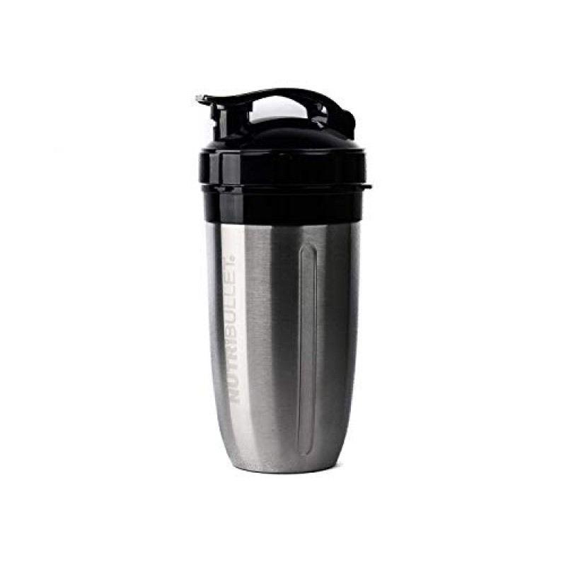 NutriBullet 1000W PRIME Edition, 12피스 고속 블렌더/믹서 시스템, 스테인리스 스틸 절연 컵 및 레시피 북 포함