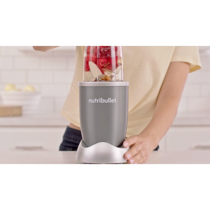 NutriBullet 1000W PRIME Edition, 12피스 고속 블렌더/믹서 시스템, 스테인리스 스틸 절연 컵 및 레시피 북 포함