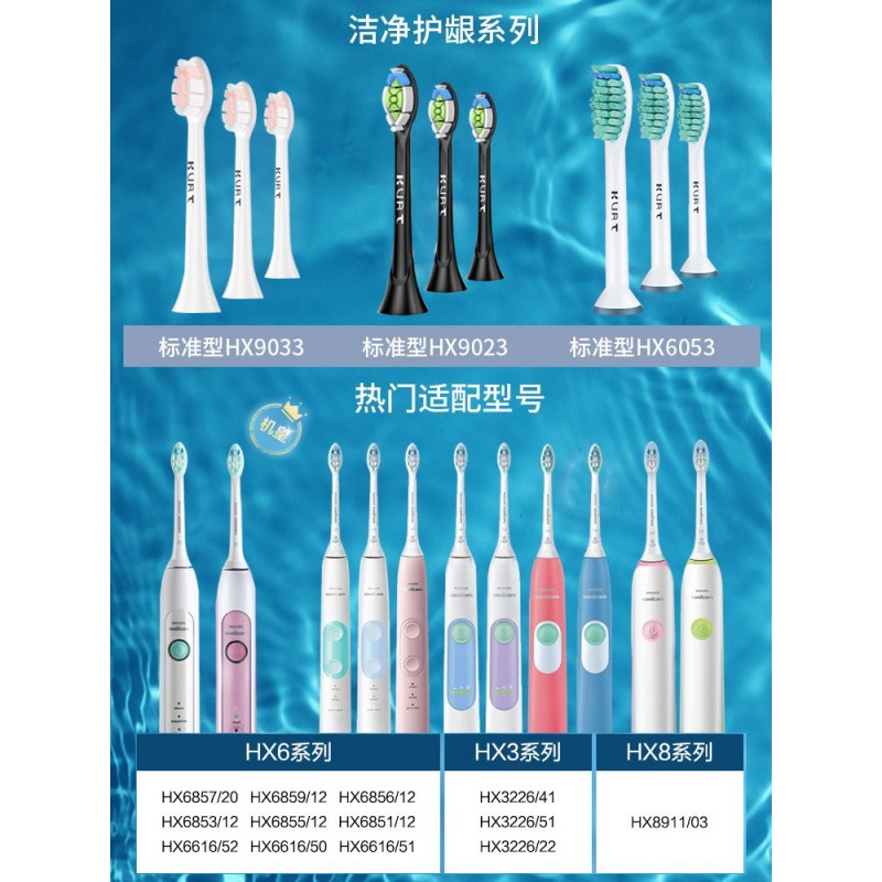 필립스 전동 칫솔 브러시 헤드 교체 헤드 HX6730HX3226HX6530HX3250aHX9360과 호환 가능