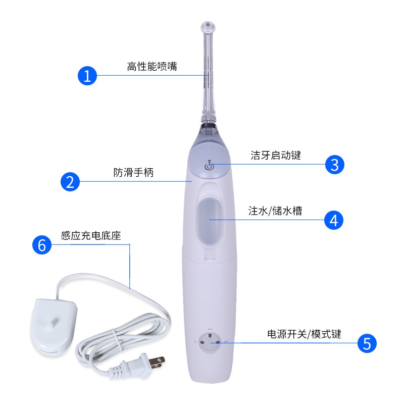 필립스 치과용 린서 휴대용 치아 클리너 치열 교정 HX8431/HX8331/8401 워터 치아 교정기