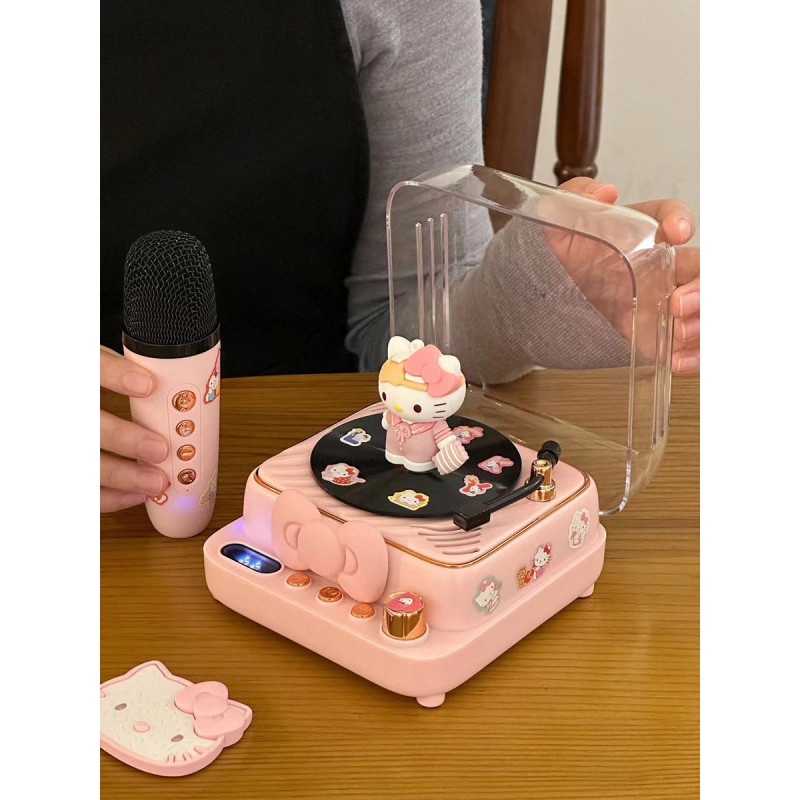 소년소녀의 절친을 위한 틈새와 하이엔드 감각으로 모든 생일 선물을 모아보세요, 창의적인 여자친구 레코드 플레이어, 쿠로미오디오