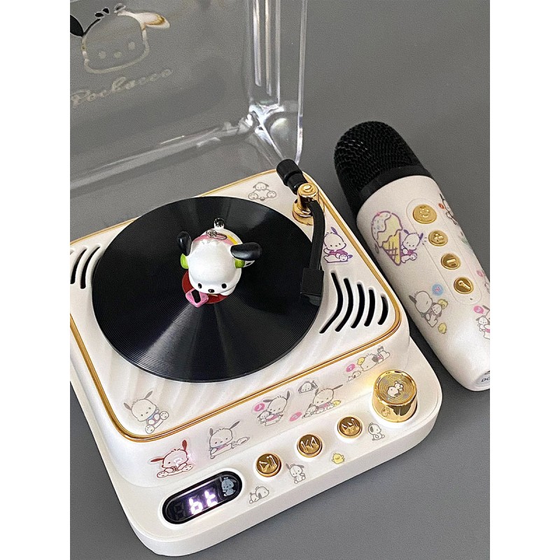 소년소녀의 절친을 위한 틈새와 하이엔드 감각으로 모든 생일 선물을 모아보세요, 창의적인 여자친구 레코드 플레이어, 쿠로미오디오