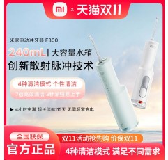 Xiaomi Mijia 전동 치아 Flosser F300 홈 휴대용 물 Flosser 구강 치아 청소 유물