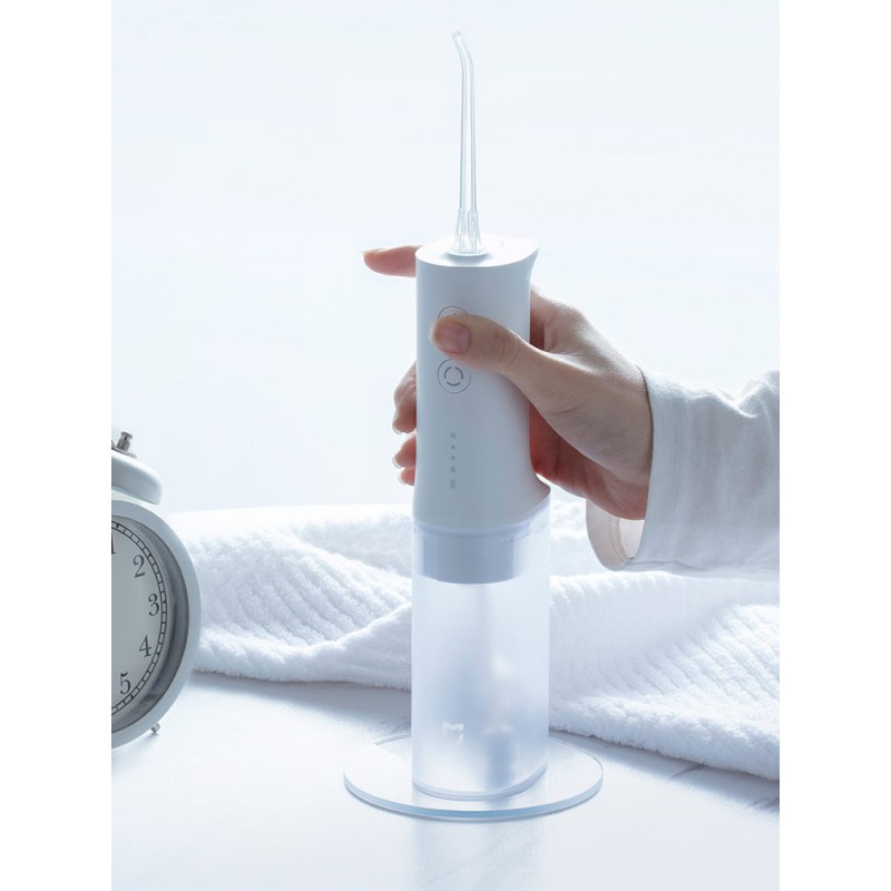 Xiaomi 전기 치아 린스 홈 Mijia 치아 청소기 물 flosser 깊은 구강 청소 휴대용 치열 교정 특별
