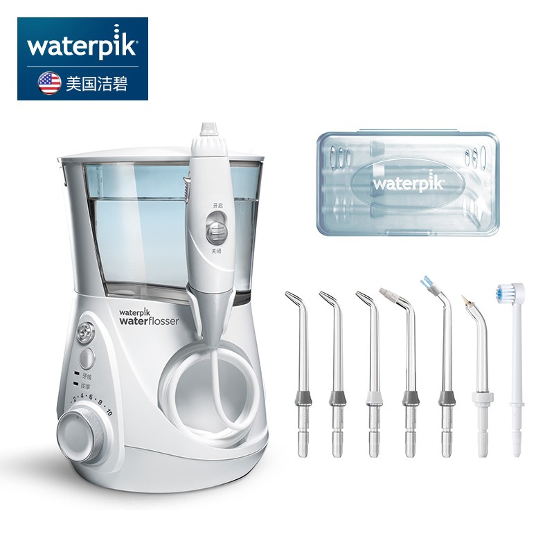 Waterpik 치아 Flosser 670 물 Flosser 홈 전기 치아 클리너 치주 교정 치과 청소