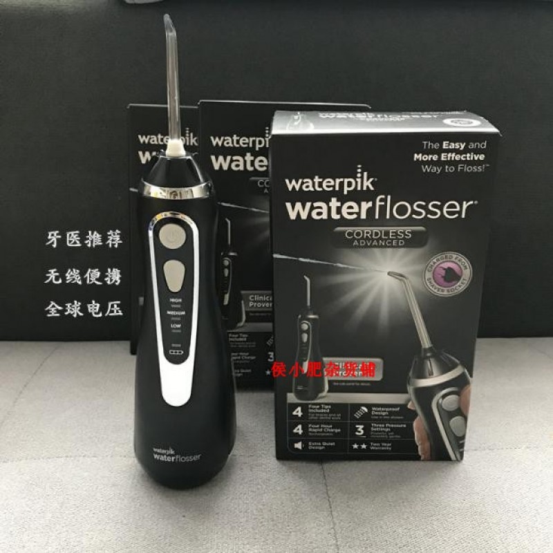 미국 Waterpik 물 Flosser 휴대용 WP560 562 563 치아 Flurser Waterpik 치아 수세미