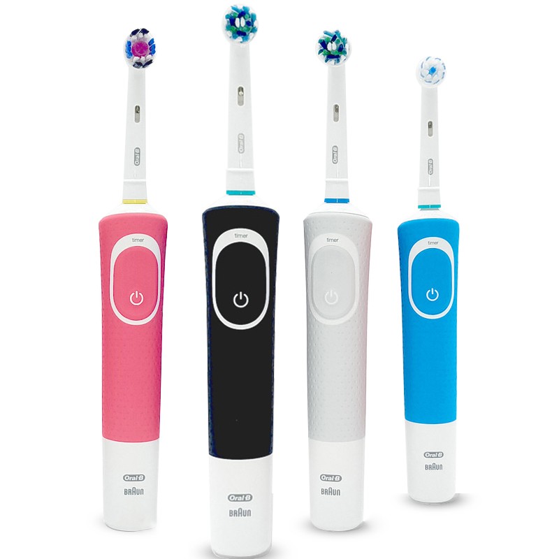 독일 브라운 OralB/Oralbi B 전동 칫솔 남성 및 여성 성인용 부드러운 강모 D100 커플 음파 회전 D12