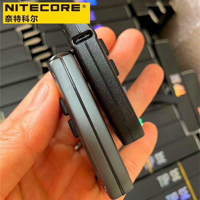 NITECORE TIP SE USB 충전식 미니 키체인 밝은 충전식 손전등 캡 클립 밝은 손전등