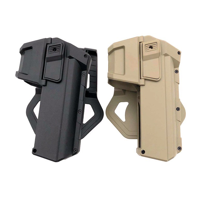 전술 조명이 포함된 GLOCK 범용 허리 홀스터 퀵 드로우 홀스터 G19 글록 G17 P1 퀵 드로우 플러스 손전등 P3