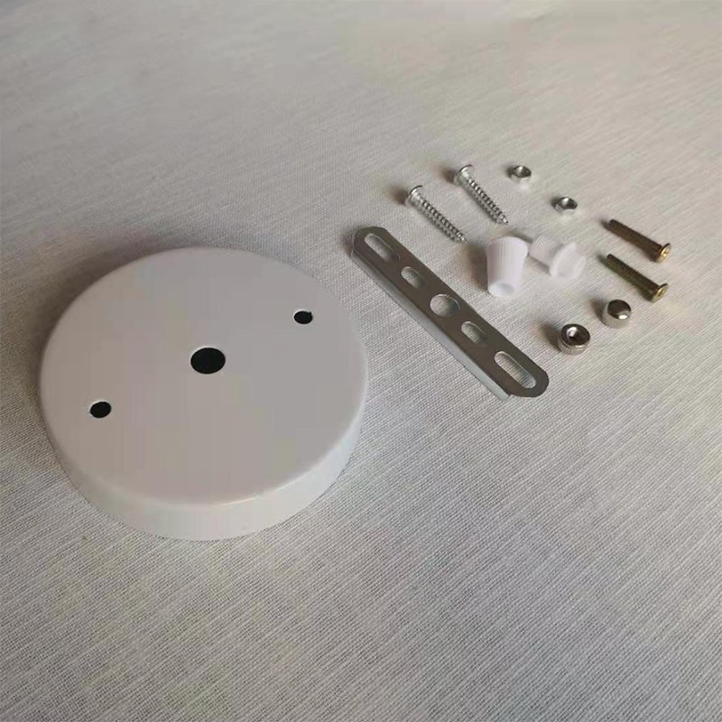 DIY 램프 조명 액세서리 긴 직사각형 원형 천장 플레이트 기본 샹들리에 섀시 흡입 컵 램프 홀더