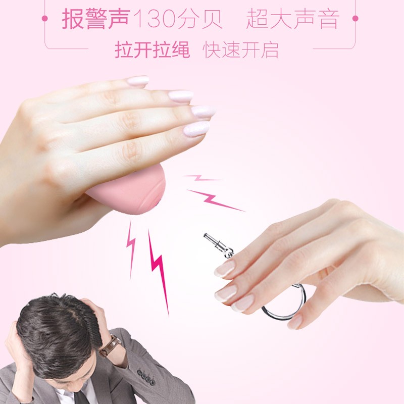 소녀들을 위한 호위 경보기, 호신술 유물, 늑대 퇴치 합법 무기, 휴대형 구조 요청, 호신술, 강한 빛, 악당들의 비명