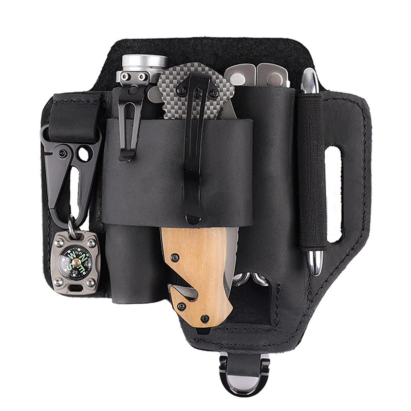 같은 스타일의 EDC 도구 가방, 손전등 칼 홀더, 도구 보관 허리 가방