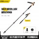 Jiangyu 트레킹 폴 탄소 초경량 텔레스코픽 접이식 탄소 섬유 전문 야외 하이킹 장비 등산 목발 지팡이