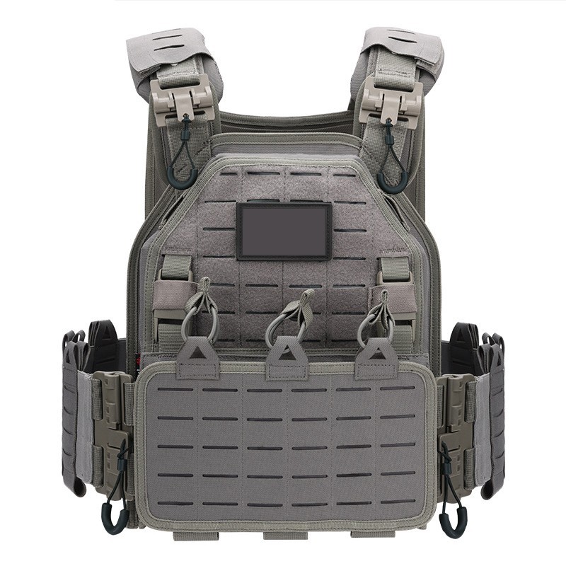 야외 특수전 보호 JPC 경량 퀵 릴리스 전술 조끼 MOLLE 위장 녹색 조끼 1000D 의무 장비