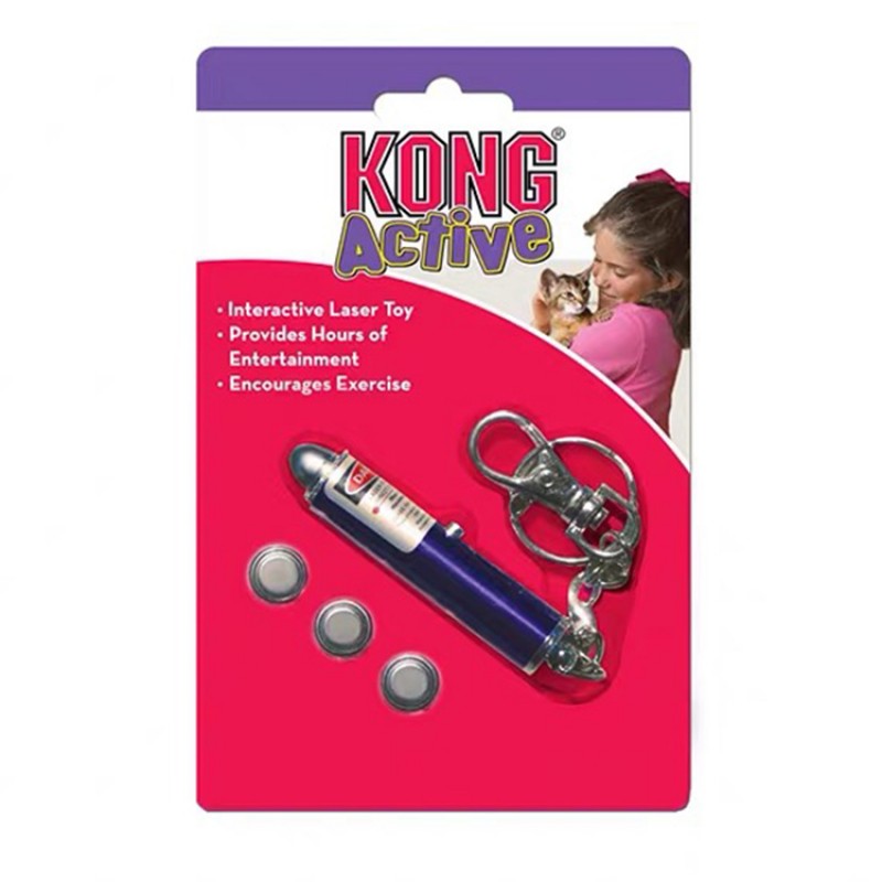 무료 배송 미국 KONG 인터넷 연예인 고양이 장난감 고양이 티저 적외선 고양이 티저 펜 자기 하이퍼 레이저 고양이 티저 스틱 유물