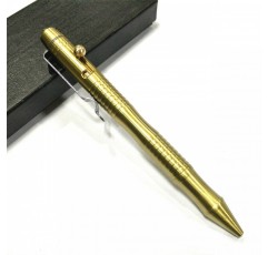수제 황동 펜, 황동 전술 펜, 전술 볼트형 황동 펜, CNC 프로세스, 크리에이티브 구리 펜