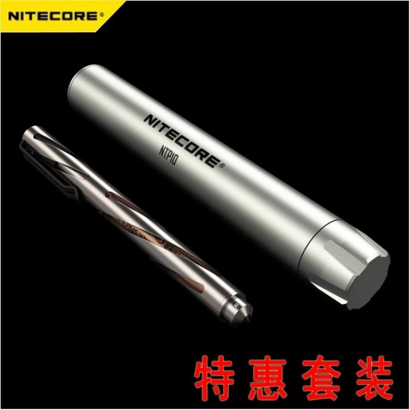 Nitecore 티타늄 방어 펜 NTP10 NTP20 NTP21 NTP30 EDC 자기 방어