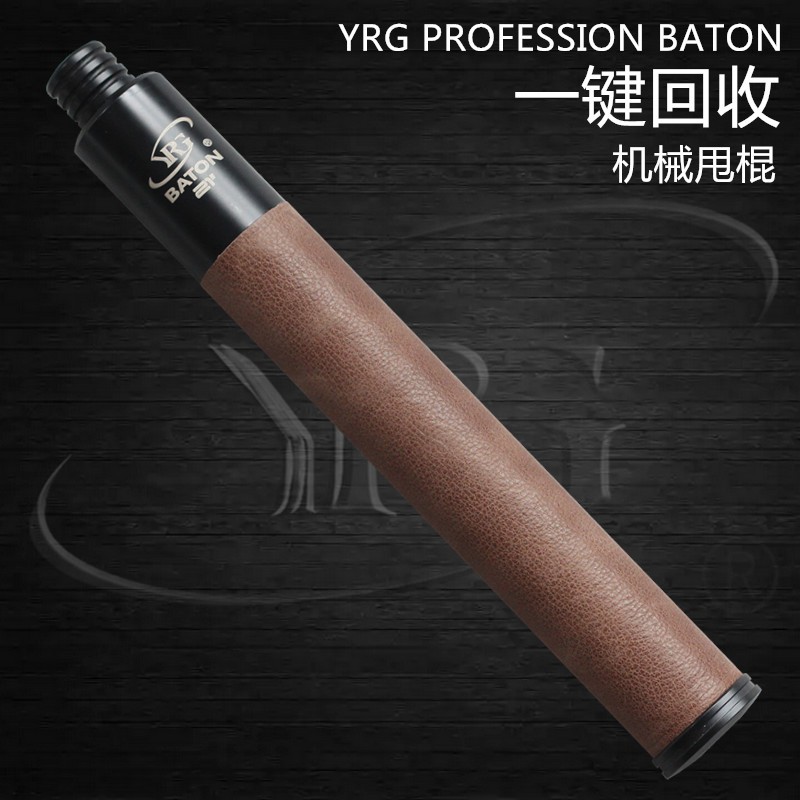 YRG 스윙 스틱 남성과 여성을위한 자기 방어 법적 무기 차량 자기 방어 휴대용 용품 3 섹션 텔레스코픽 스틱 무거운 기계 스윙 롤러