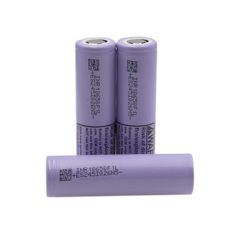 원래 정품 LG F1L 고용량 3350mAh 18650 리튬 배터리 3.7V 강한 빛 손전등 적합