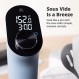 Greater Goods Kitchen Sous Vide - 1100W의 강력한 정밀 조리 기계, 브러시리스 모터를 갖춘 매우 조용한 침수 순환기(스톤 블루)