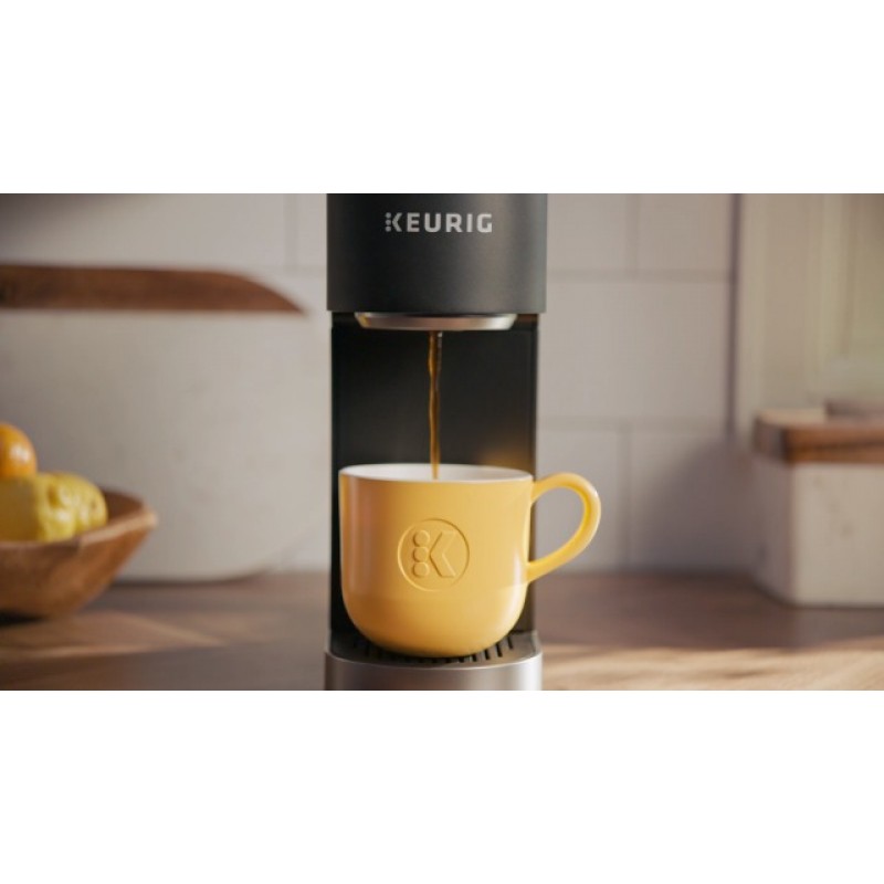 Keurig K-Mini Plus 1인용 K-컵 포드 커피 메이커, 카디널 레드